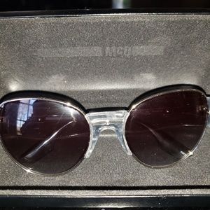Alexander McQueen 53mm Cat Eye Sunglasses
